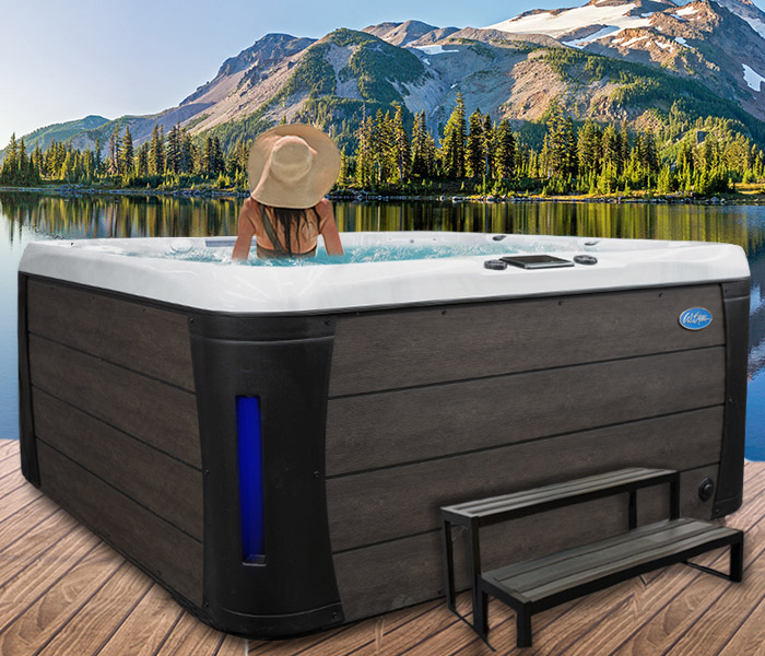 Calspas hot tub being used in a family setting - hot tubs spas for sale Decatur